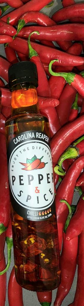 Gourmet Chilli Oil - hottest Carolina reaper - 250mL