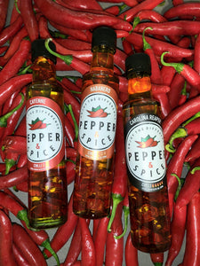 Set of three Gourmet Chilli Oils