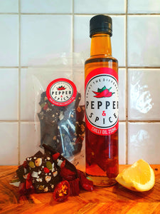 Dark Belgian Chilli Chocolate + any Chilli Oil